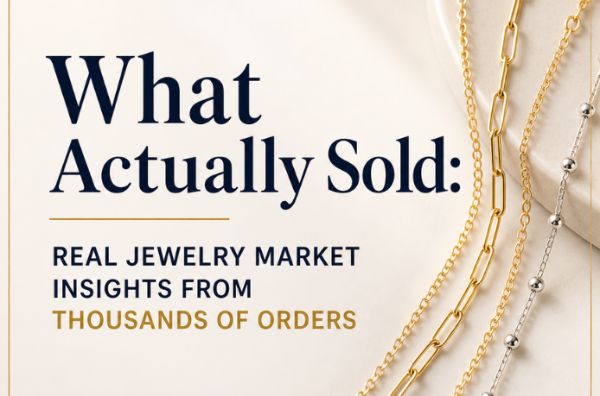 What Actually Sold: Real Jewelry Market Insights from Thousands of Orders
